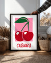 Cherry Pop Poster Tablosu