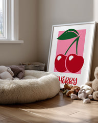 Cherry Pop Poster Tablosu