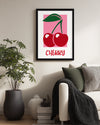 Cherry Pop Poster Tablosu