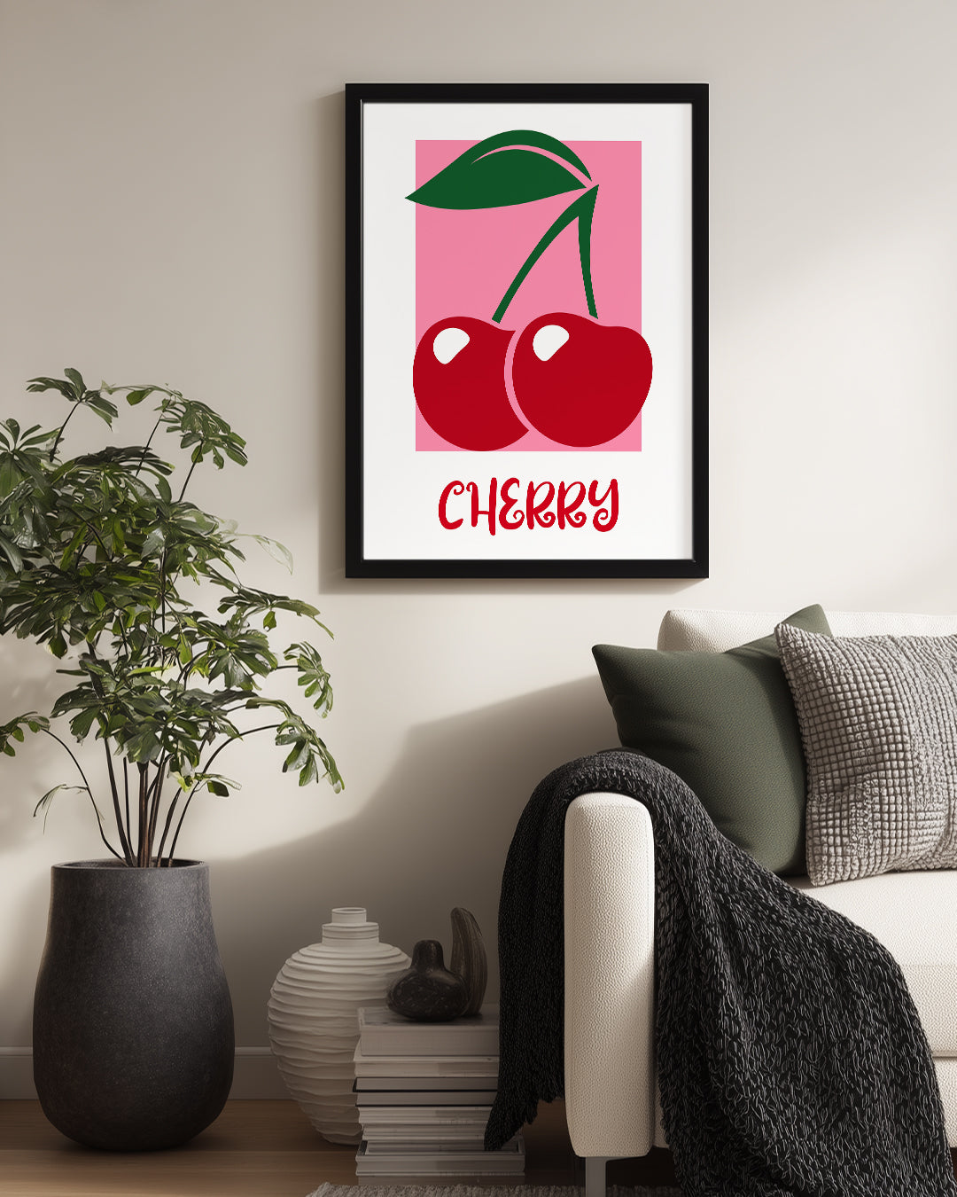 Cherry Pop Poster Tablosu