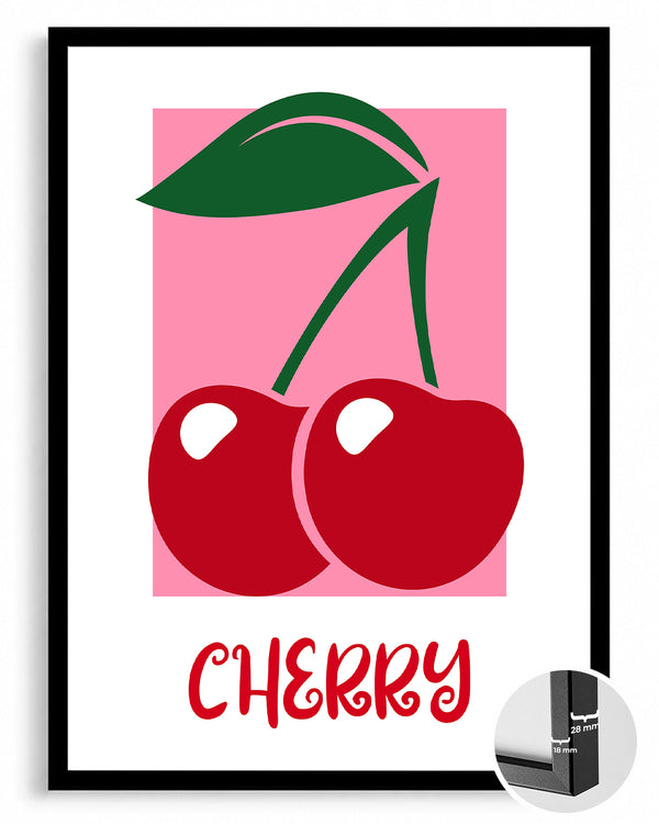 Cherry Pop Poster Tablosu