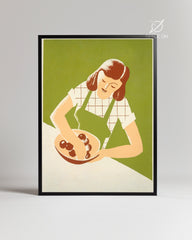 Cherry Prep Poster Tablosu