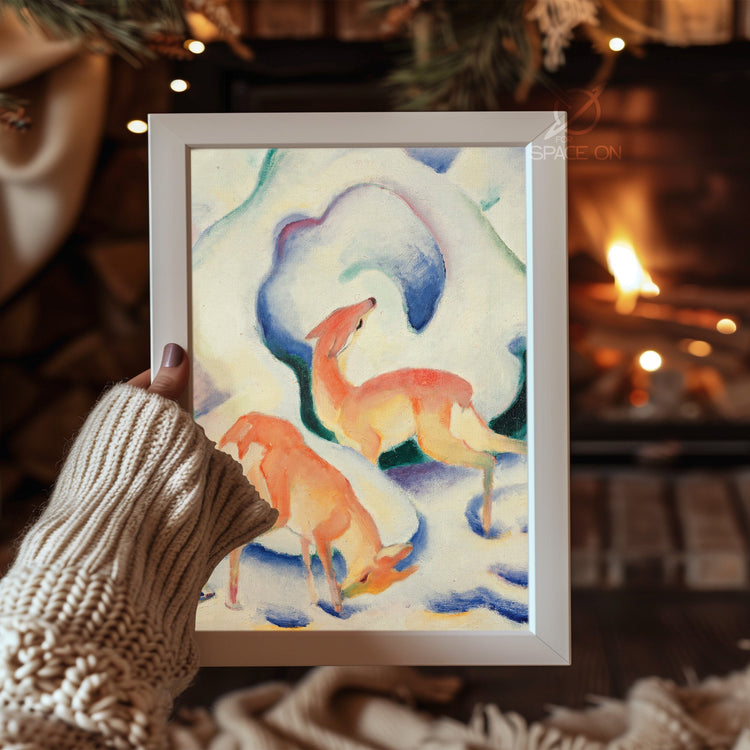 Chickadee Winter Poster Tablosu