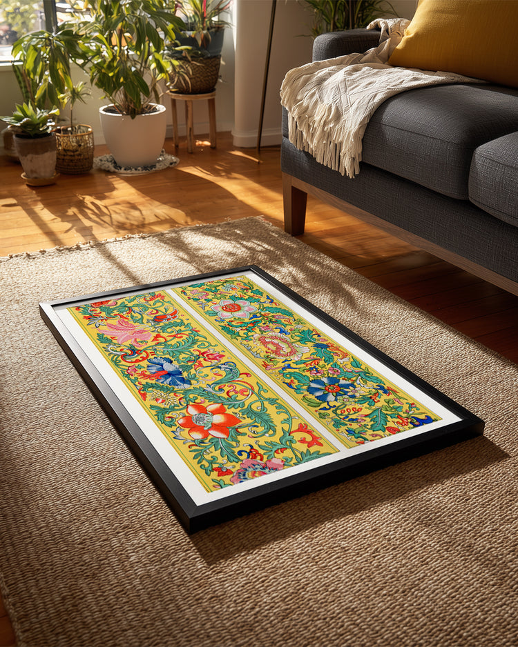 China Bloom Poster Tablosu