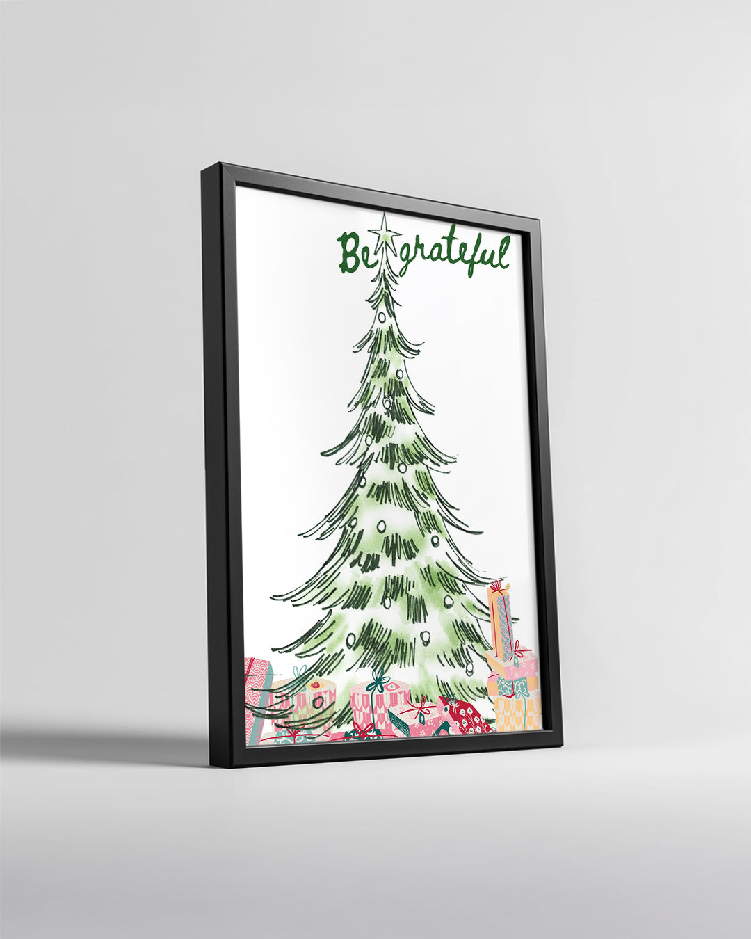 Christmas Blessings Art Poster Tablosu