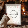 Christmas Cat Portrait Poster Tablosu