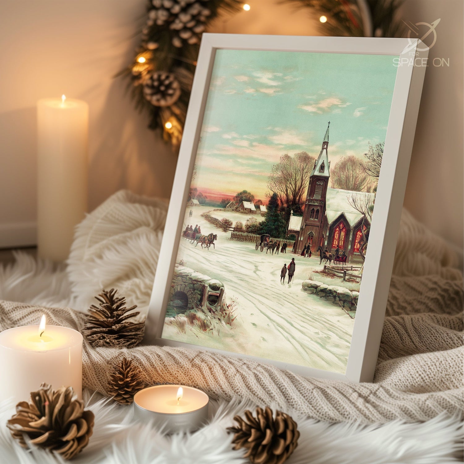 Christmas Eve Magic Poster Tablosu