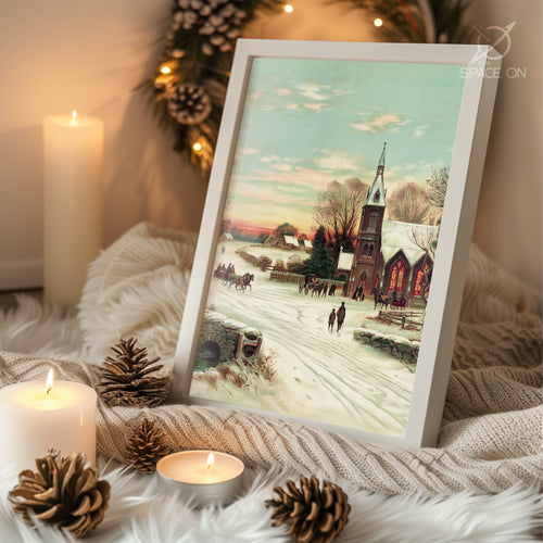 Christmas Eve Magic Poster Tablosu