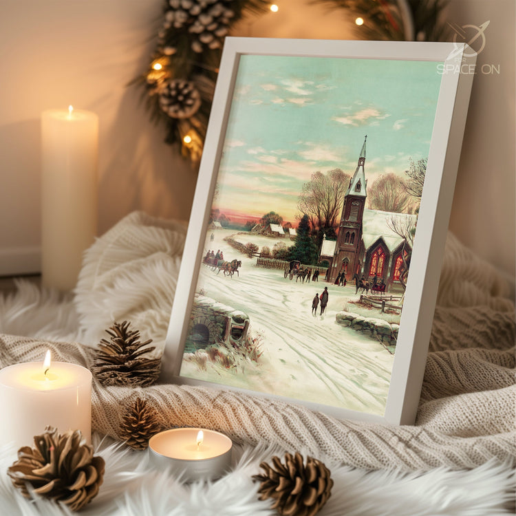 Christmas Eve Magic Poster Tablosu