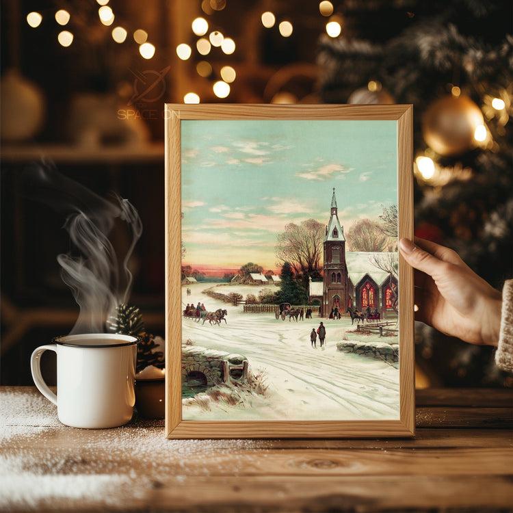 Christmas Eve Magic Poster Tablosu