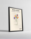Çiçekler - Pablo Picasso Poster Tablosu