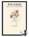 Çiçekler - Pablo Picasso Poster Tablosu