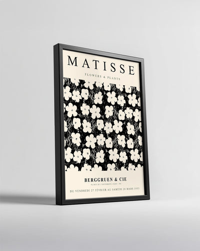 Çiçekler ve Bitkiler - Henri Matisse - 1953 Poster Tablosu