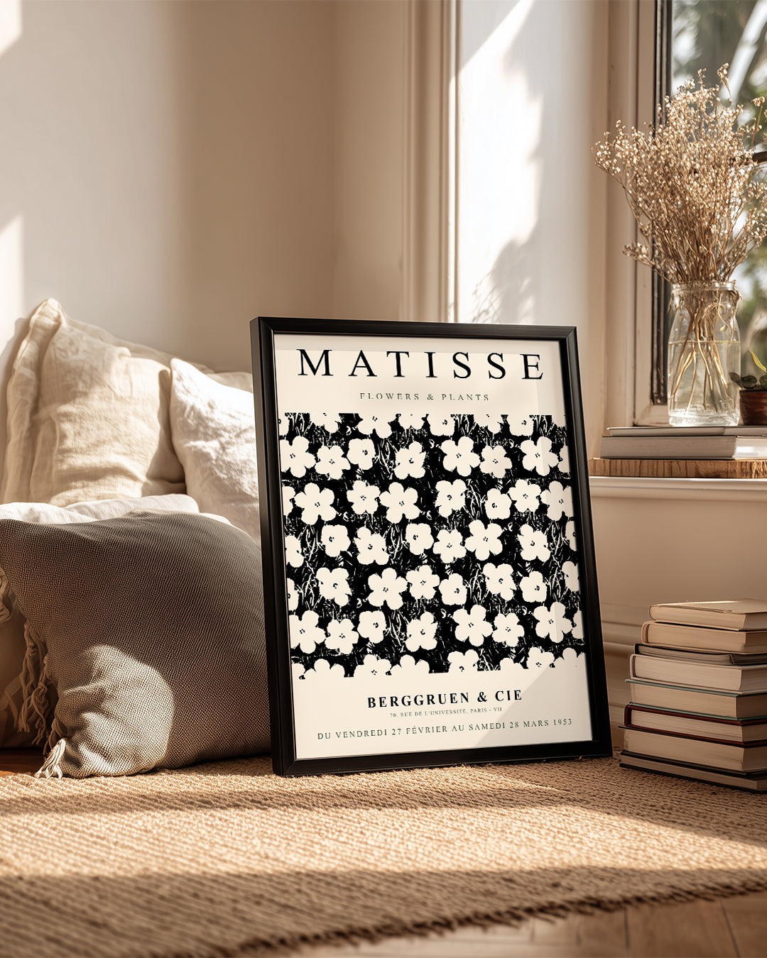 Çiçekler ve Bitkiler - Henri Matisse - 1953 Poster Tablosu