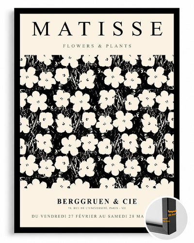 Çiçekler ve Bitkiler - Henri Matisse - 1953 Poster Tablosu