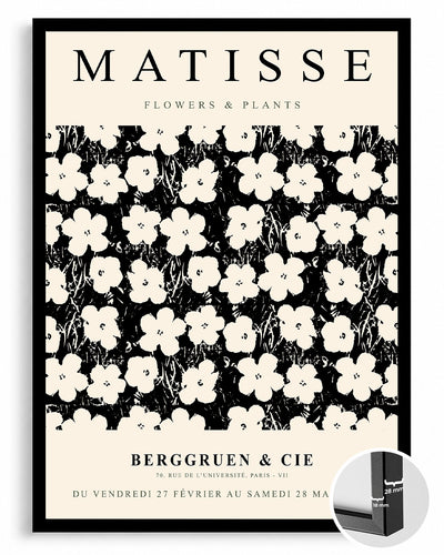 Çiçekler ve Bitkiler - Henri Matisse - 1953 Poster Tablosu