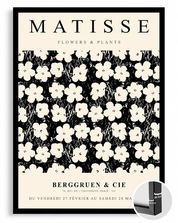 Çiçekler ve Bitkiler - Henri Matisse - 1953 Poster Tablosu