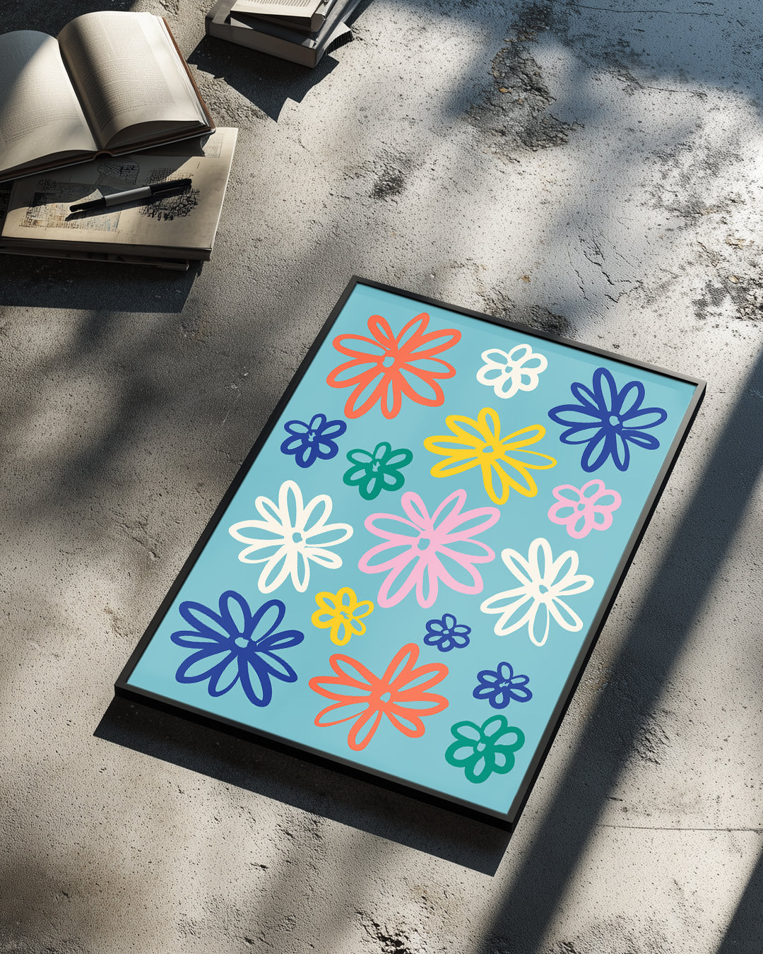 Ciel Bloom Poster Tablosu