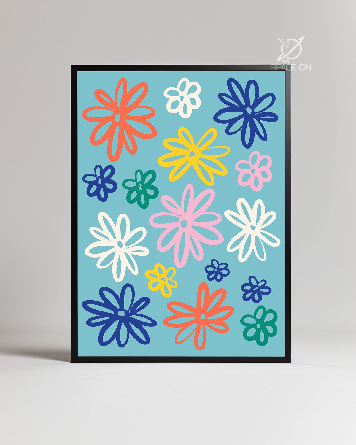 Ciel Bloom Poster Tablosu