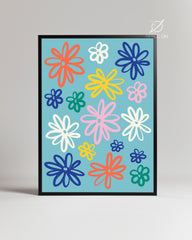 Ciel Bloom Poster Tablosu