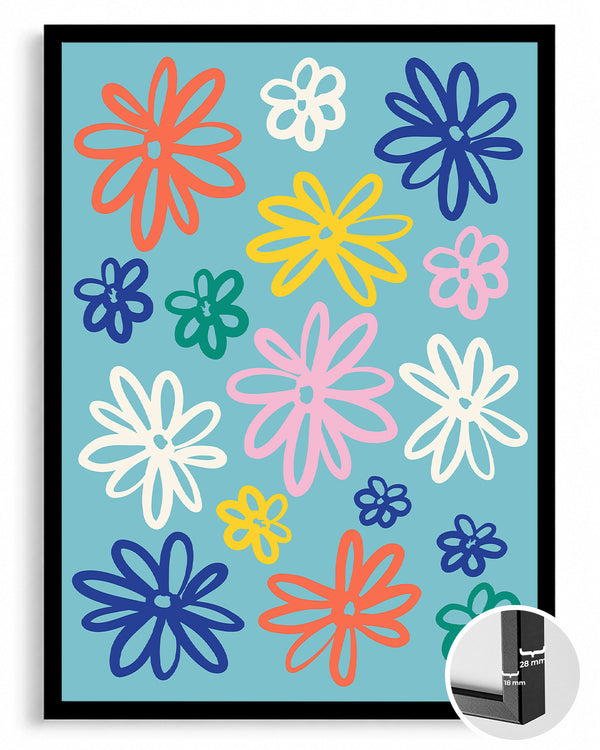Ciel Bloom Poster Tablosu