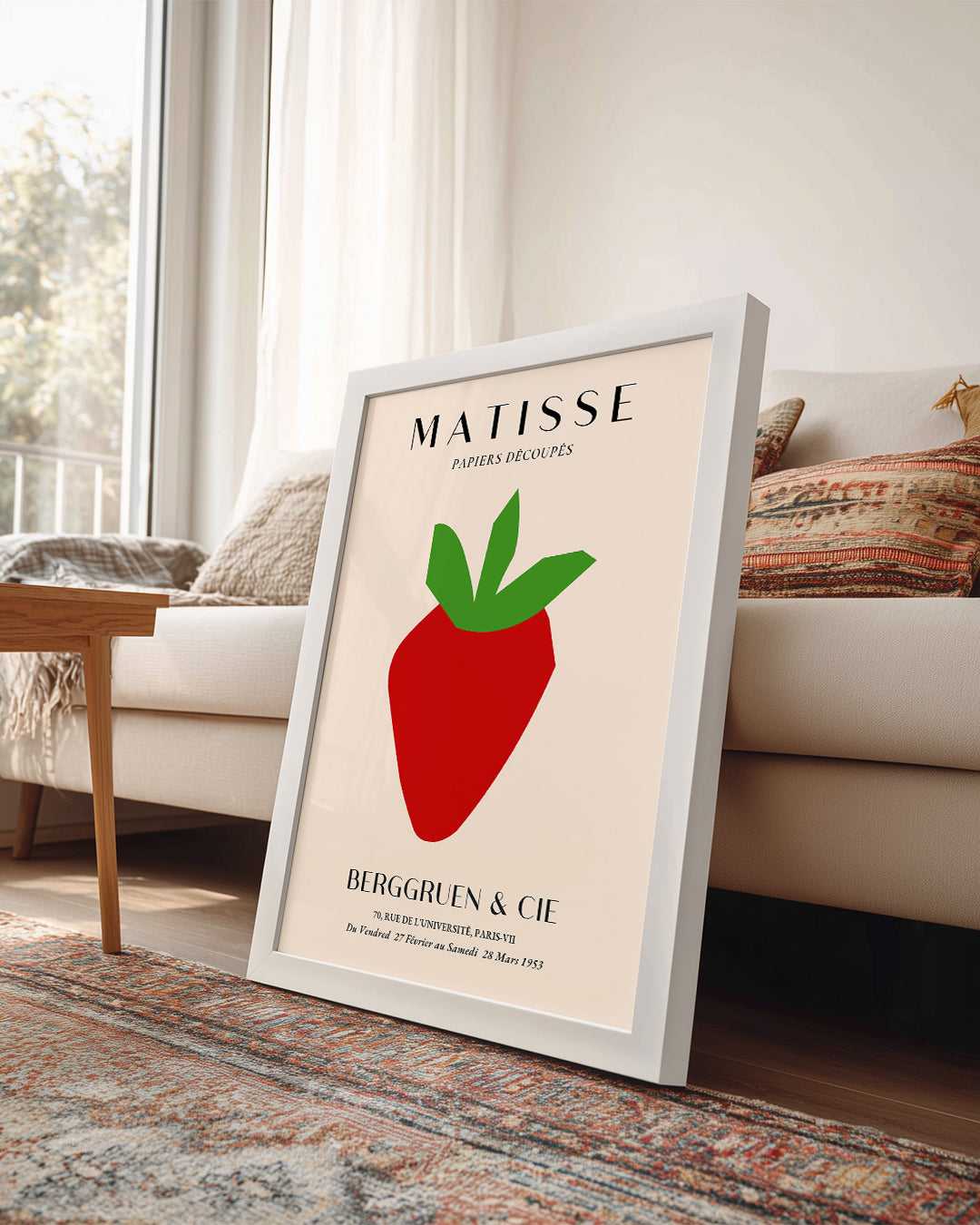 Çilek - Henri Matisse - 1953 Poster Tablosu