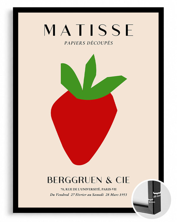 Çilek - Henri Matisse - 1953 Poster Tablosu