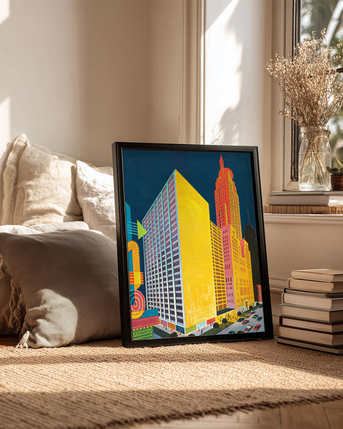 City Pop Poster Tablosu