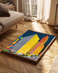 City Pop Poster Tablosu