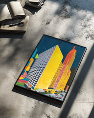 City Pop Poster Tablosu