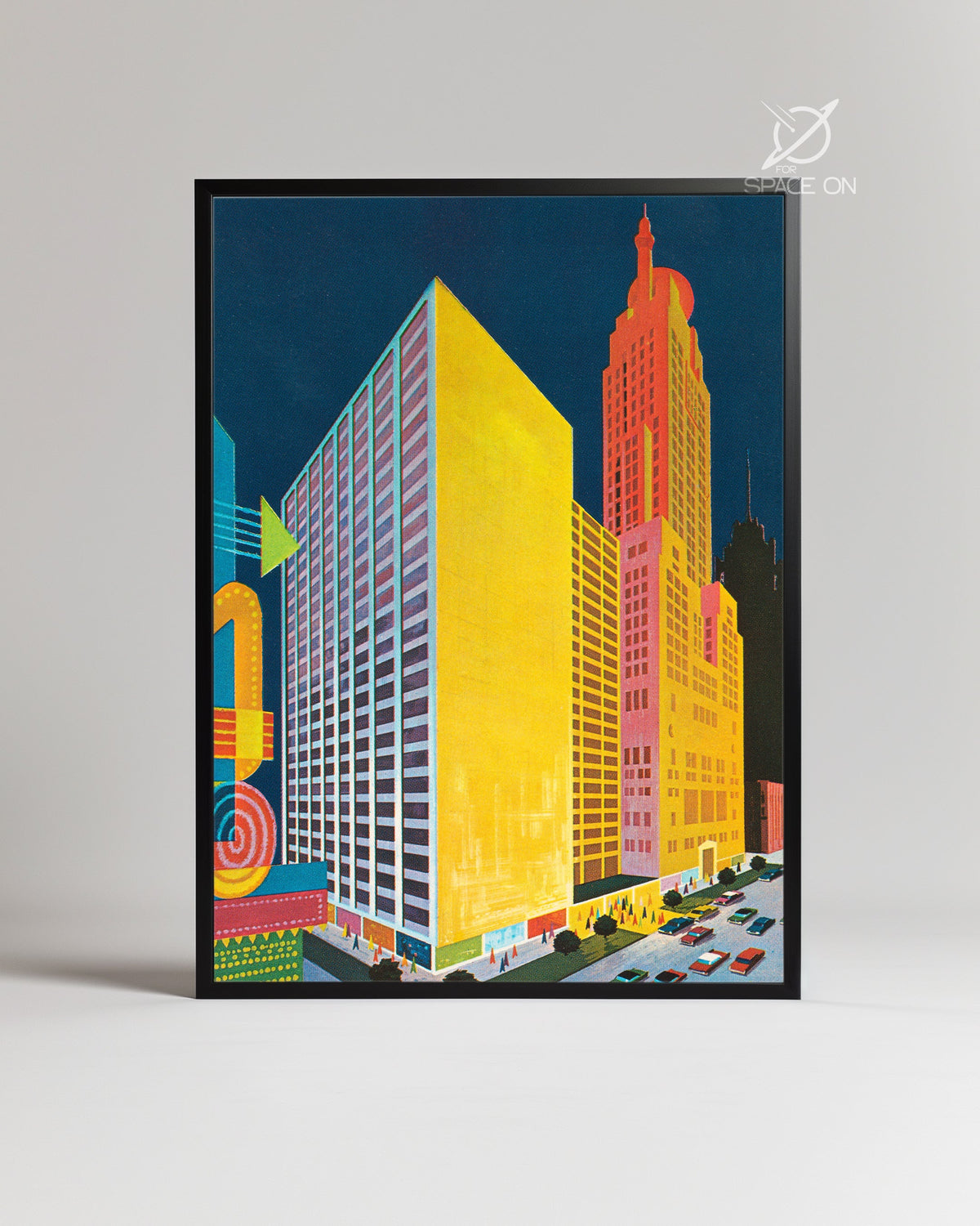City Pop Poster Tablosu