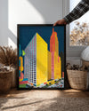 City Pop Poster Tablosu