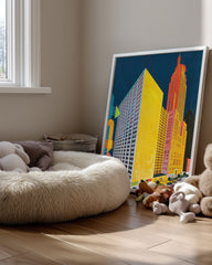 City Pop Poster Tablosu