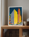 City Pop Poster Tablosu