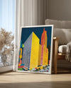 City Pop Poster Tablosu