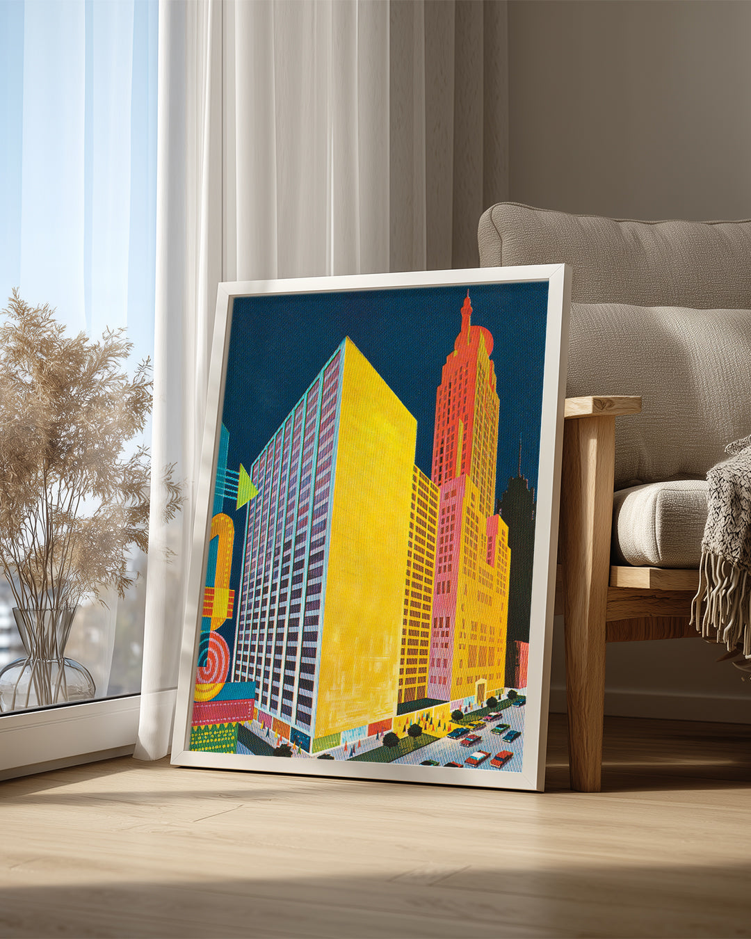 City Pop Poster Tablosu