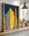 City Pop Poster Tablosu