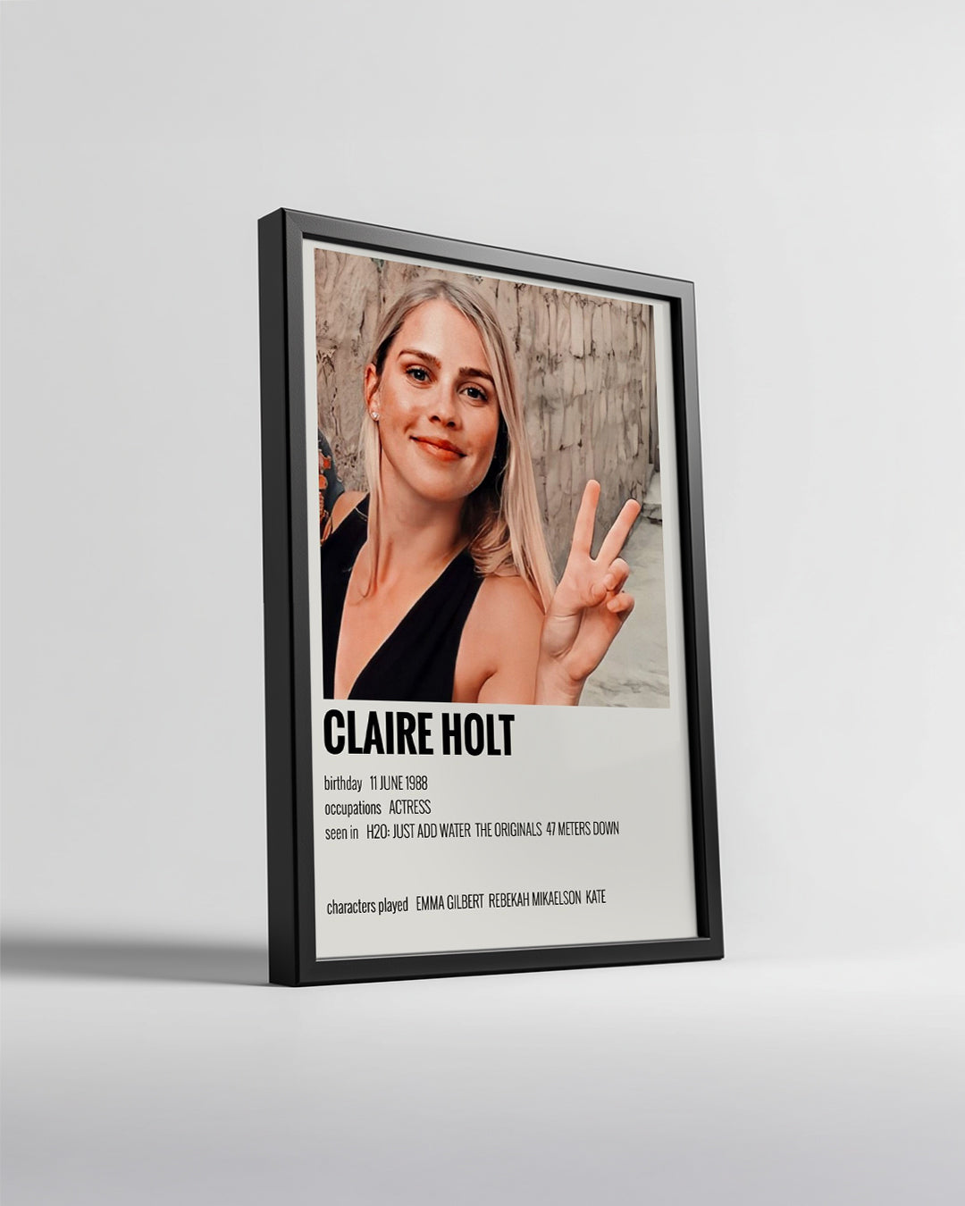 Claire Holt Poster Tablosu