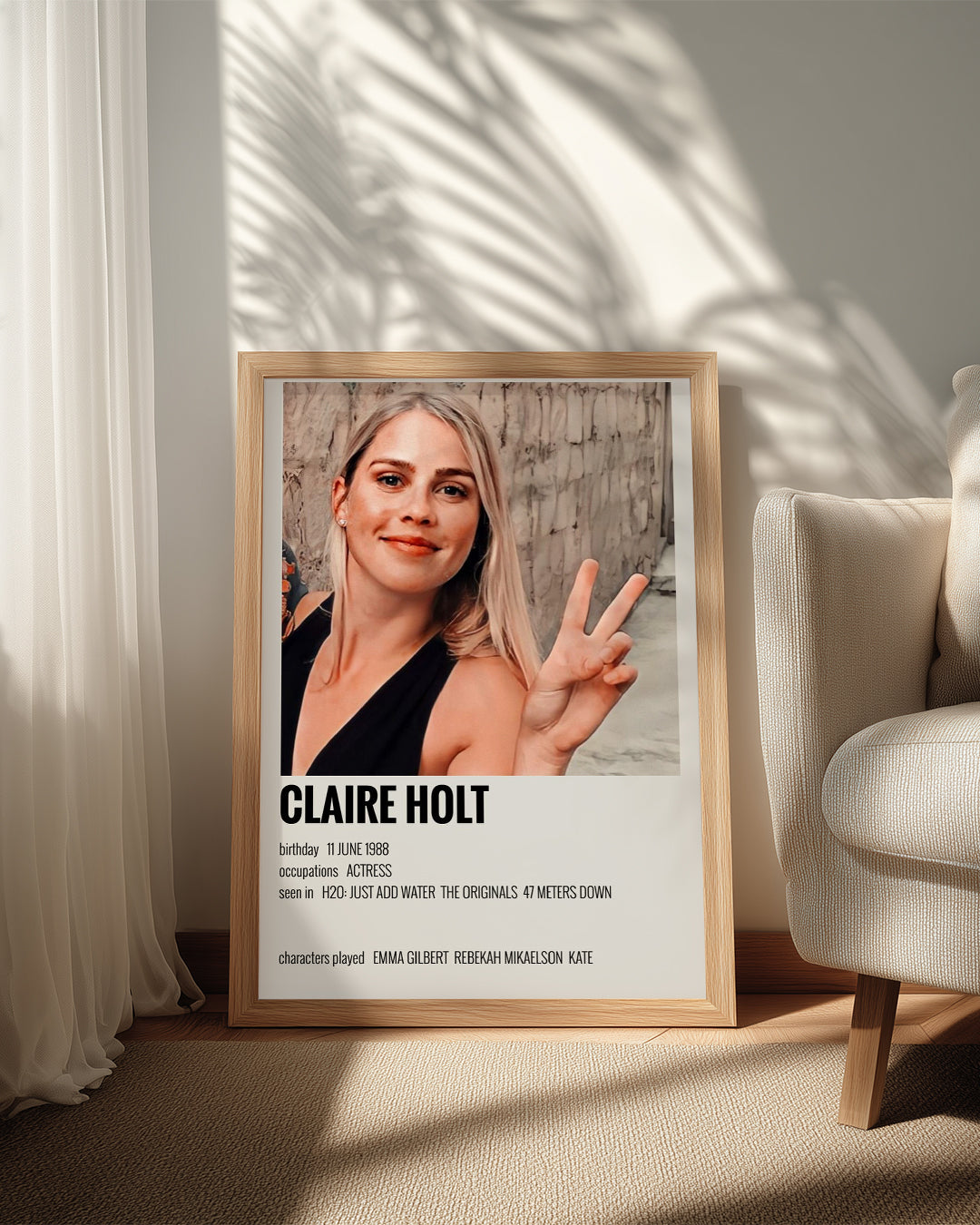 Claire Holt Poster Tablosu