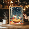 Classic Snowman Winter Poster Tablosu