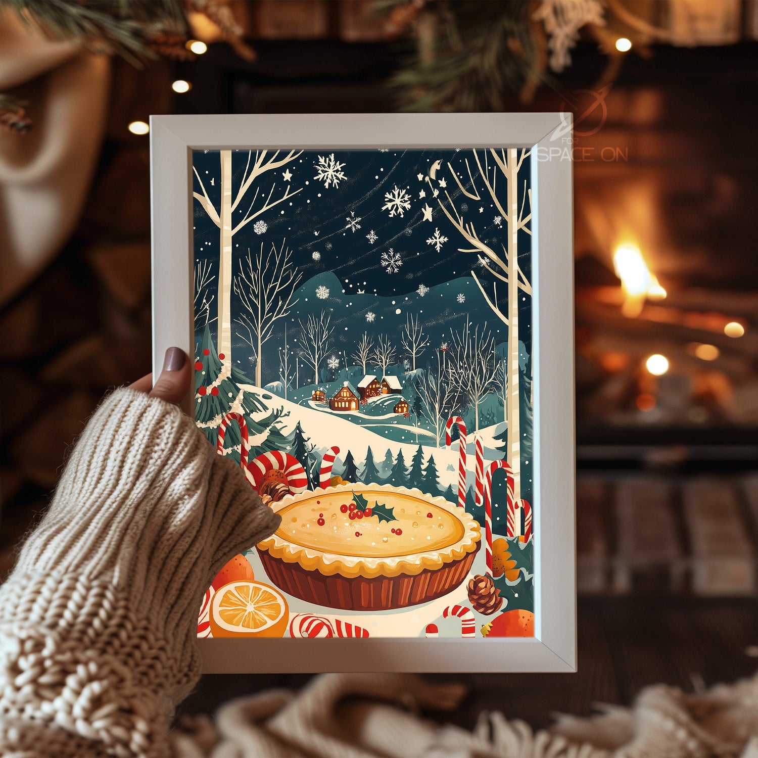 Classic Snowman Winter Poster Tablosu