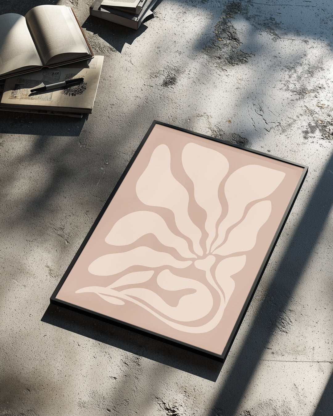 Clay Burst Poster Tablosu
