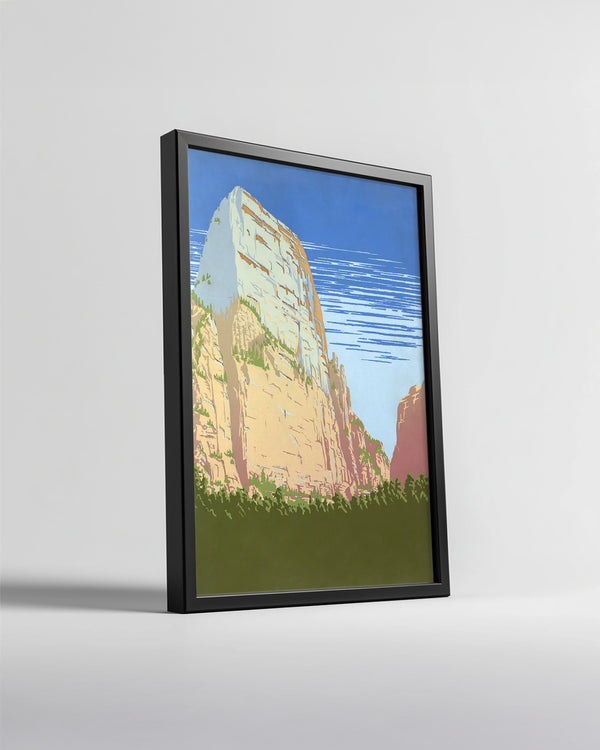 Cliff Peak Poster Tablosu