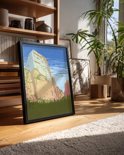 Cliff Peak Poster Tablosu