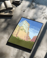 Cliff Peak Poster Tablosu