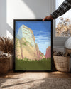 Cliff Peak Poster Tablosu