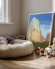 Cliff Peak Poster Tablosu