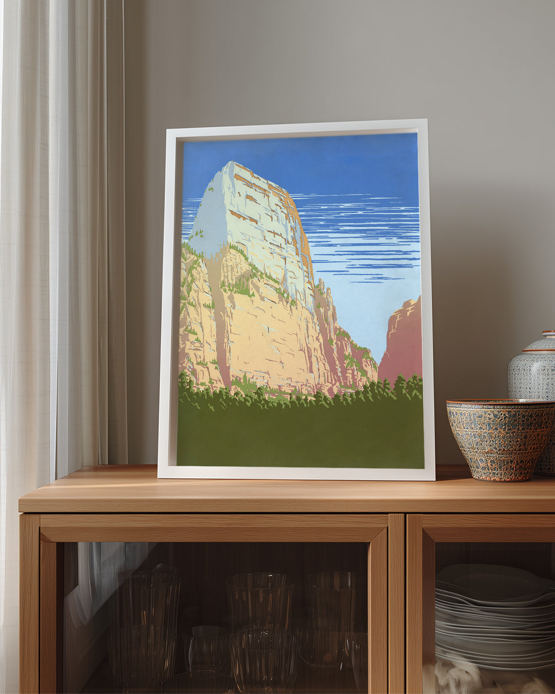 Cliff Peak Poster Tablosu