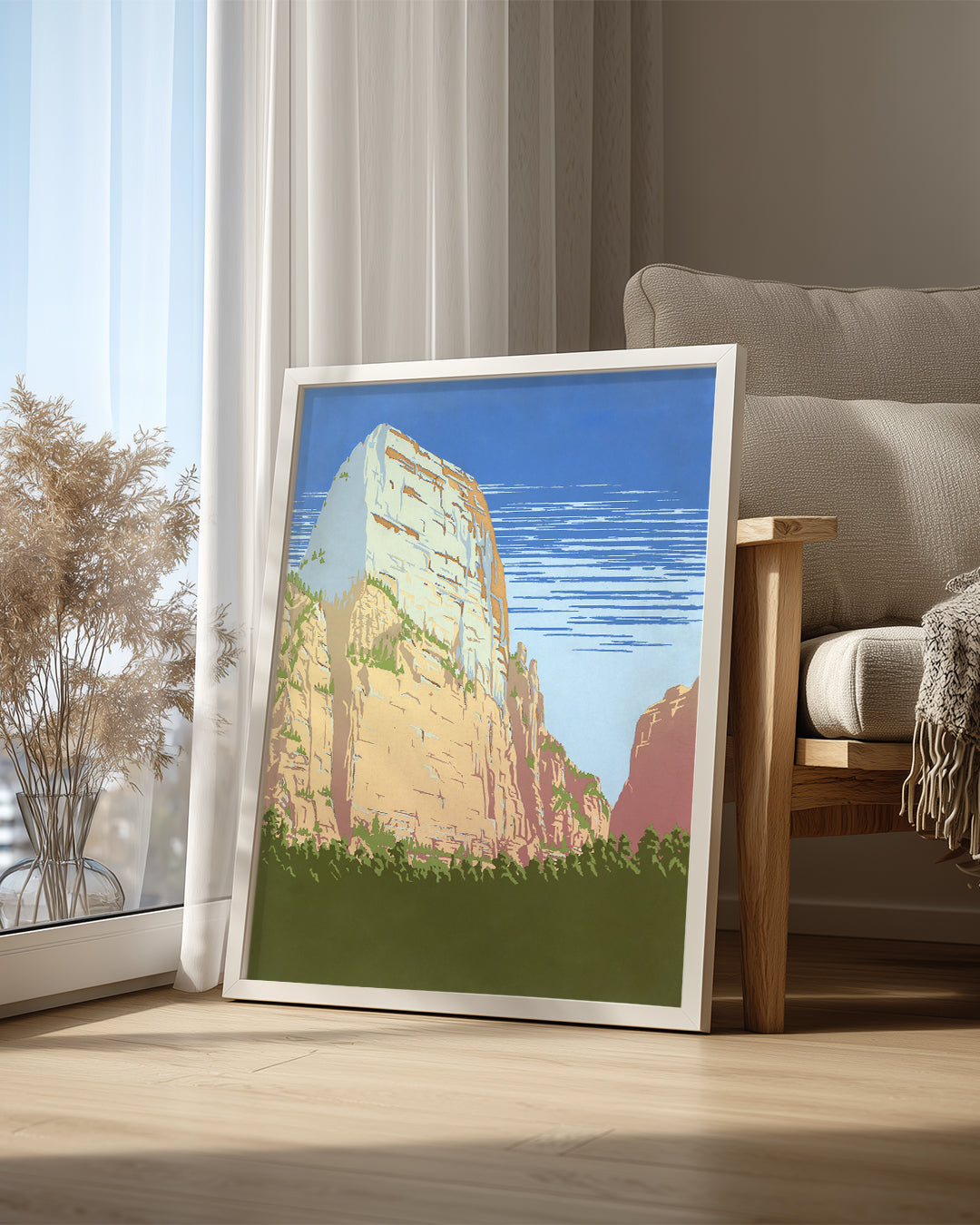Cliff Peak Poster Tablosu