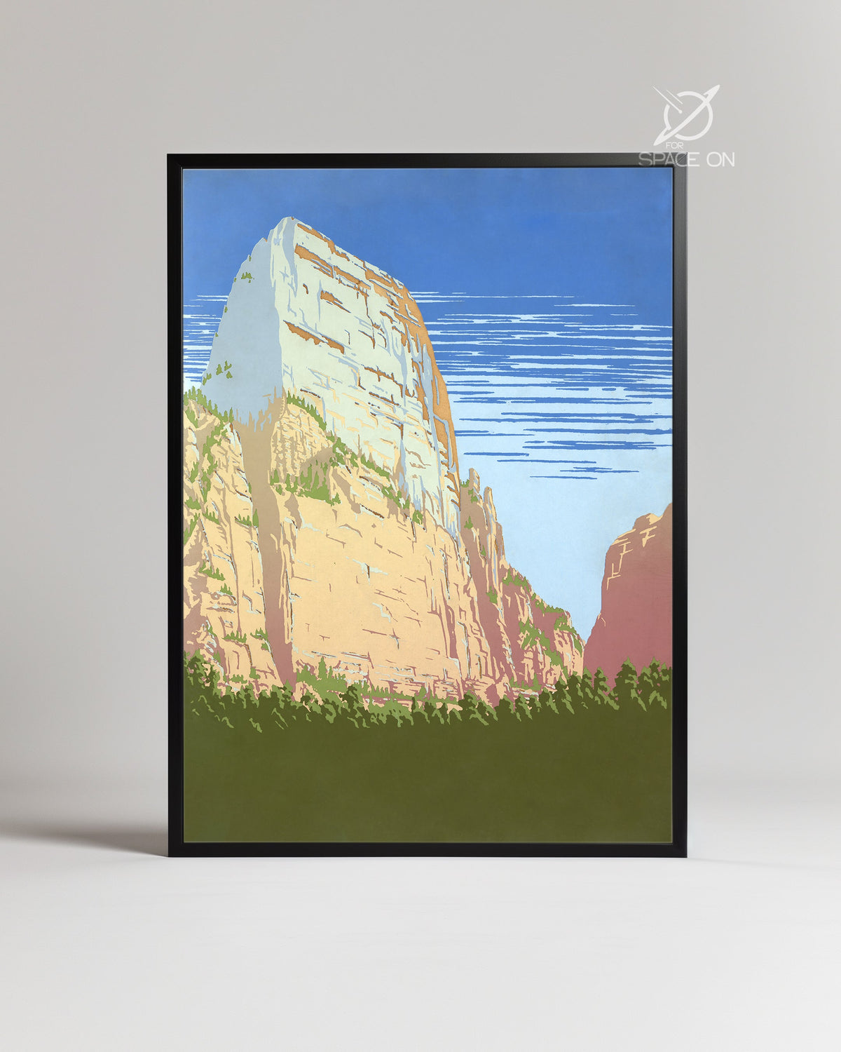 Cliff Peak Poster Tablosu